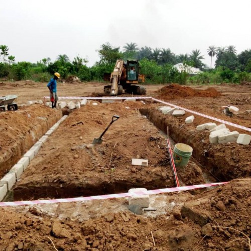 Excavation at Site